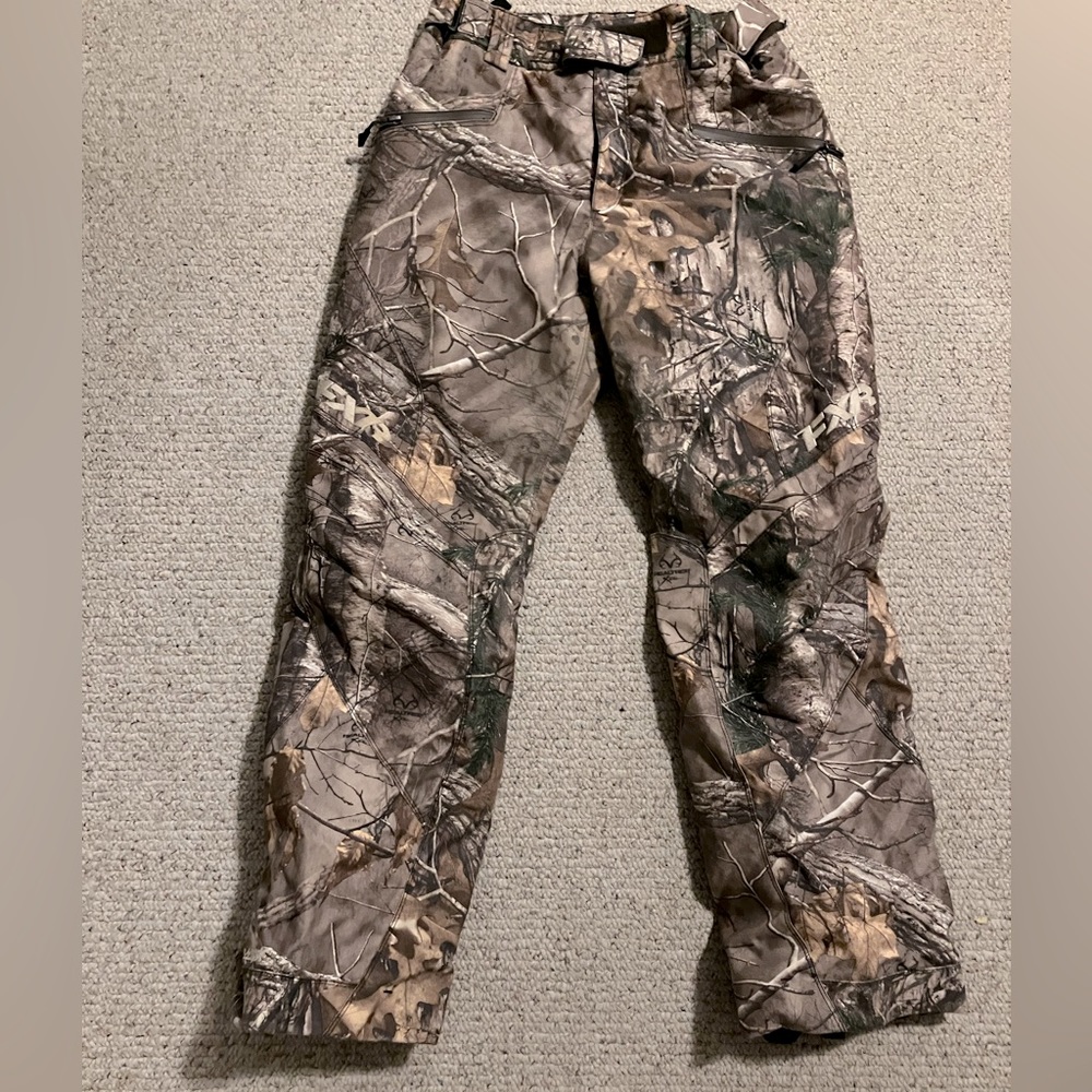 FXR Camo snow pants